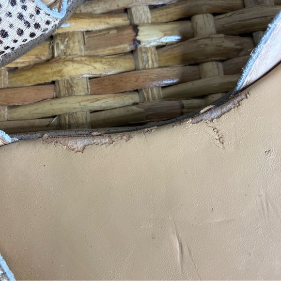 J. Crew Morgan Calf Hair Peep Tow Flat - Picture 3 of 9